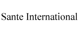 SANTE INTERNATIONAL trademark