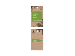 TIPSY BLEND DRY WHITE; TUSCAN HERB BLEND PAIR DRY, BUTTERY WHITE WINES WITH MEATBALLS, CHICKEN, OR BEANS & GREENS PAIRS BEST WITH A: CHARDONNAY, PINOT GRIGIO TIPSY BLEND trademark