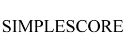 SIMPLESCORE trademark