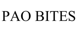 PAO BITES trademark
