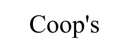 COOP'S trademark