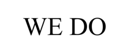WE DO trademark