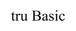TRU BASIC trademark