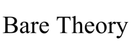BARE THEORY trademark