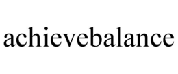 ACHIEVEBALANCE trademark