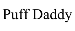 PUFF DADDY trademark