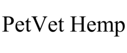 PETVET HEMP trademark