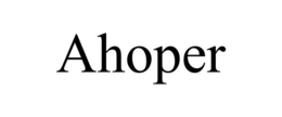 AHOPER trademark