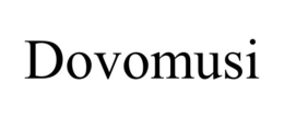 DOVOMUSI trademark