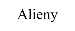ALIENY trademark