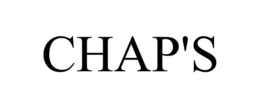 CHAP'S trademark