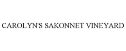 CAROLYN'S SAKONNET VINEYARD trademark