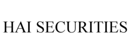 HAI SECURITIES trademark