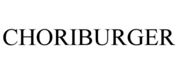 CHORIBURGER trademark