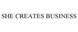 SHE CREATES BUSINESS trademark