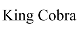 KING COBRA trademark