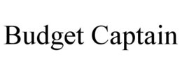 BUDGET CAPTAIN trademark