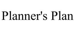 PLANNER'S PLAN trademark