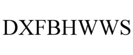 DXFBHWWS trademark
