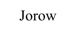JOROW trademark
