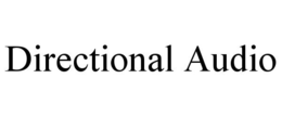 DIRECTIONAL AUDIO trademark