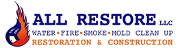 ALL RESTORE LLC WATER · FIRE · SMOKE · MOLD CLEAN UP RESTORATION & CONSTRUCTION trademark