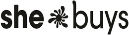 SHE BUYS trademark