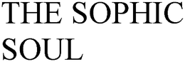 THE SOPHIC SOUL trademark