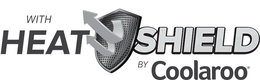 WITH HEAT SHIELD BY COOLAROO trademark