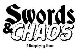 SWORDS & CHAOS A ROLEPLAYING GAME trademark