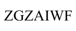 ZGZAIWF trademark