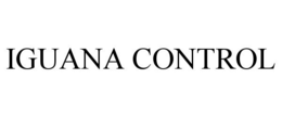 IGUANA CONTROL trademark