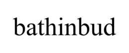 BATHINBUD trademark