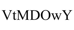 VTMDOWY trademark