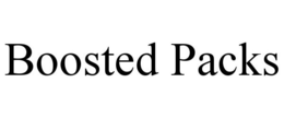 BOOSTED PACKS trademark