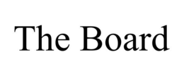 THE BOARD trademark