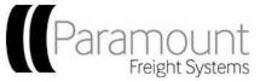 PARAMOUNT FREIGHT SYSTEMS trademark