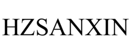 HZSANXIN trademark
