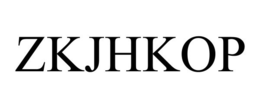 ZKJHKOP trademark