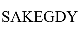 SAKEGDY trademark