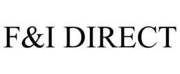 F&I DIRECT trademark