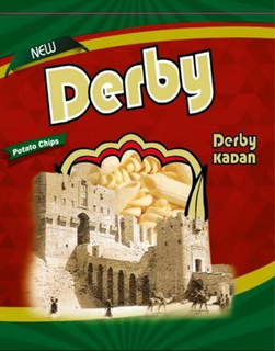 NEW DERBY POTATO CHIPS DERBY KADAN trademark