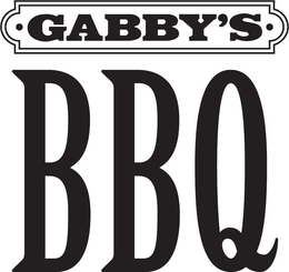 · GABBY'S BBQ · trademark