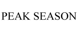PEAK SEASON trademark