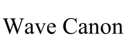 WAVE CANON trademark