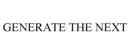 GENERATE THE NEXT trademark