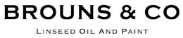 BROUNS & CO LINSEED OIL AND PAINT trademark