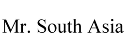 MR. SOUTH ASIA trademark