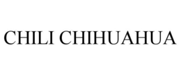 CHILI CHIHUAHUA trademark