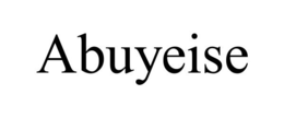 ABUYEISE trademark